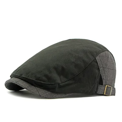 BRITISH RETRO THIN BREATHABLE DUCKBILL CAP 3308B